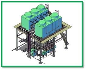 Geothermie fängt organischen Rankine-Zyklus-System-Kohlenstoff/Edelstahl-Material auf